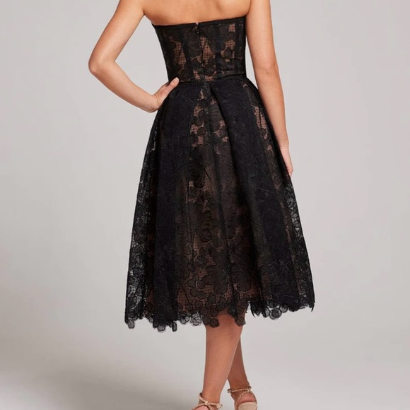 Nadine Merabi- OLIVIA BLACK DRESS - Picture 3 of 6